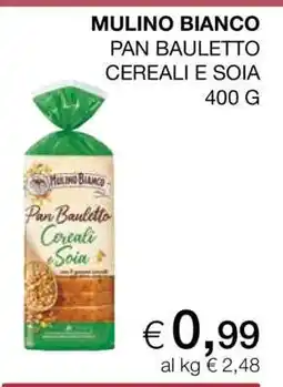 Coop MULINO BIANCO Pan Bauletto cereali e soia offerta