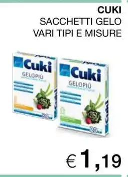 Coop CUKI Sacchetti Gelo offerta