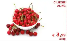 Coop CILIEGIE AL KG offerta