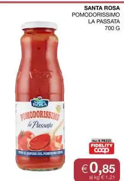 Coop Santa Rosa Pomodorissimo La Passata offerta