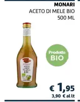 Coop MONARI ACETO DI MELE BIO offerta