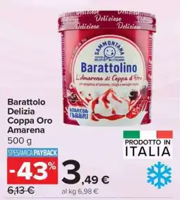 Carrefour Barattolo Delizia Coppa Oro Amarena offerta