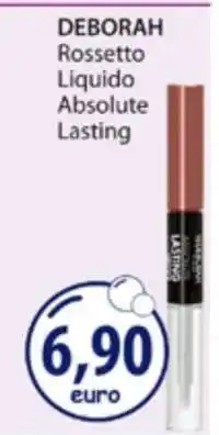 Acqua & Sapone DEBORAH Rossetto Liquido Absolute Lasting offerta