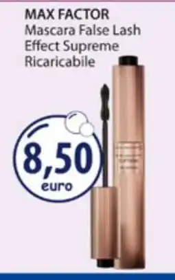 Acqua & Sapone MAX FACTOR Mascara False Lash Effect Supreme Ricaricabile offerta