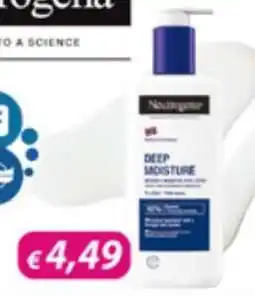 Acqua & Sapone Neutrogena Deep Moisture offerta