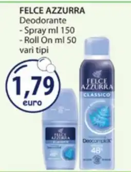 Acqua & Sapone Felce Azzurra Deodorante offerta