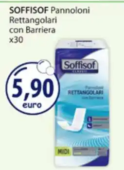 Acqua & Sapone SOFFISOF Pannoloni Rettangolari con Barriera x30 offerta