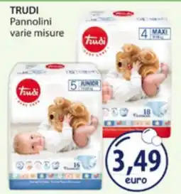Acqua & Sapone TRUDI Pannolini varie misure offerta