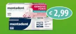 Acqua & Sapone Mentadent Gengive Forti & White Now offerta