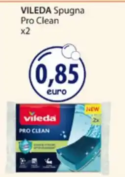 Acqua & Sapone VILEDA Spugna Pro Clean x2 offerta