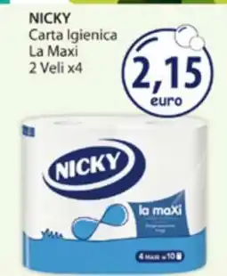 Acqua & Sapone NICKY Carta Igienica La Maxi offerta