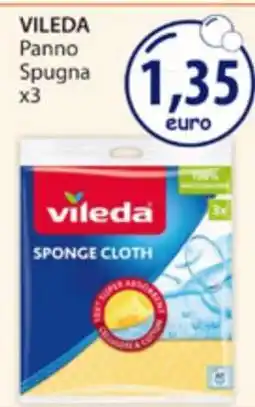 Acqua & Sapone VILEDA Panno Spugna x3 offerta