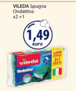 Acqua & Sapone VILEDA Spugna Ondattiva offerta