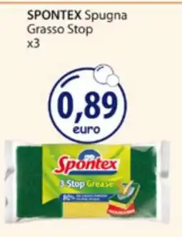 Acqua & Sapone SPONTEX Spugna Grasso Stop x3 offerta