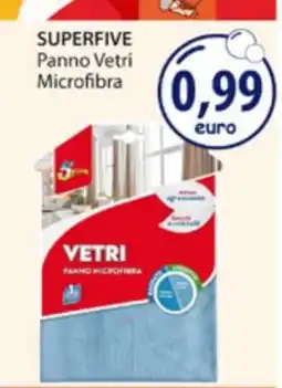 Acqua & Sapone SUPERFIVE Panno Vetri Microfibra offerta