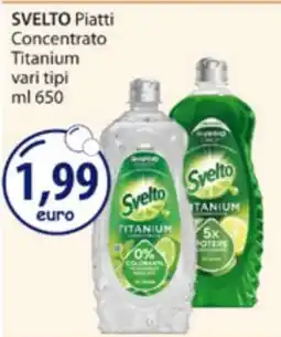 Acqua & Sapone SVELTO Piatti Concentrato Titanium offerta