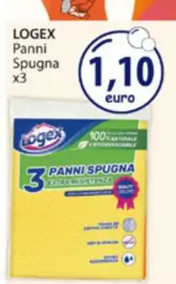 Acqua & Sapone LOGEX Panni Spugna x3 offerta