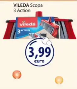 Acqua & Sapone VILEDA Scopa 3 Action offerta