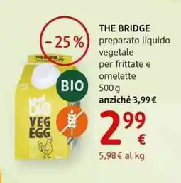 dm drogerie markt THE BRIDGE preparato liquido vegetale per frittate e omelette offerta