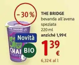 dm drogerie markt THE BRIDGE bevanda all'avena speziata offerta