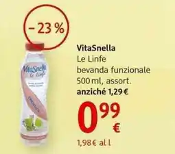 dm drogerie markt VitaSnella Le Linfe bevanda funzionale offerta