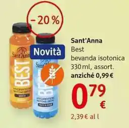 dm drogerie markt Sant'Anna Best bevanda isotonica offerta