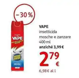 dm drogerie markt VAPE insetticida mosche e zanzare offerta