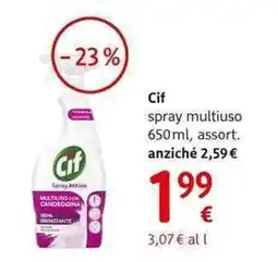 dm drogerie markt Cif spray multiuso offerta