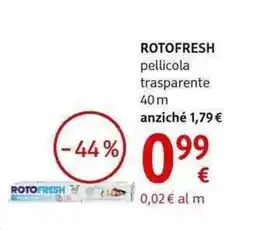 dm drogerie markt ROTOFRESH pellicola trasparente offerta
