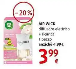 dm drogerie markt AIR WICK diffusore elettrico + ricarica offerta