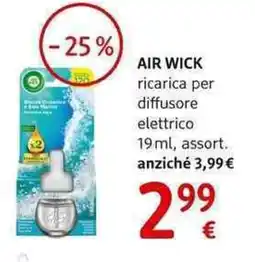 dm drogerie markt AIR WICK ricarica per diffusore elettrico offerta
