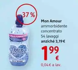 dm drogerie markt Mon Amour ammorbidente concentrato offerta