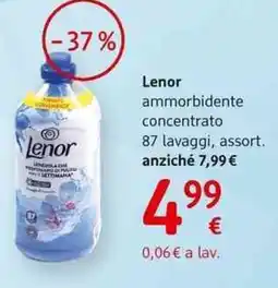 dm drogerie markt Lenor ammorbidente concentrato offerta