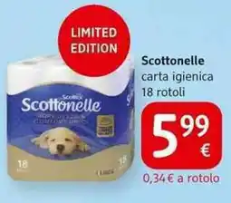 dm drogerie markt Scottonelle carta igienica 18 rotoli offerta