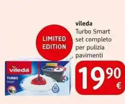 dm drogerie markt vileda Turbo Smart set completo per pulizia pavimenti offerta