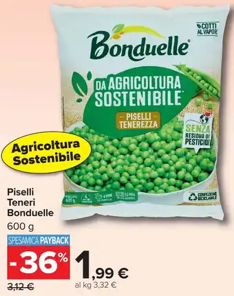 Carrefour Market Piselli Teneri Bonduelle offerta