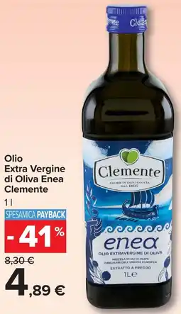 Carrefour Market Olio Extra Vergine di Oliva Enea Clemente offerta