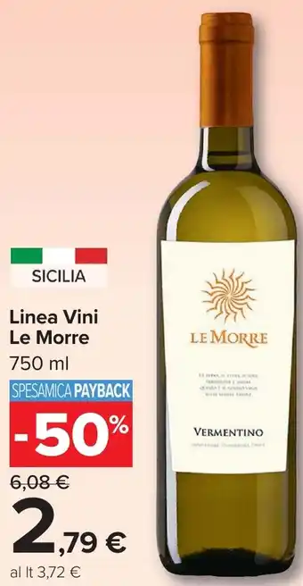 Carrefour Market Linea Vini Le Morre offerta