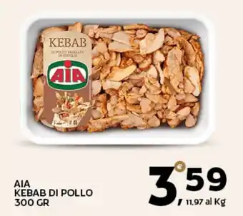 Extra Supermercati Aia kebab di pollo offerta