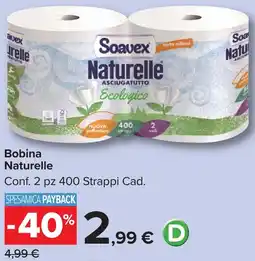 Carrefour Market Bobina Naturelle offerta