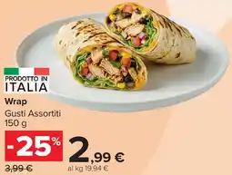 Carrefour Market Wrap offerta