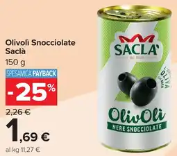 Carrefour Market Olivoli Snocciolate Saclà offerta
