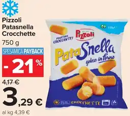 Carrefour Market Pizzoli Patasnella Crocchette offerta
