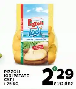 Extra Supermercati Pizzoli iodì patate offerta