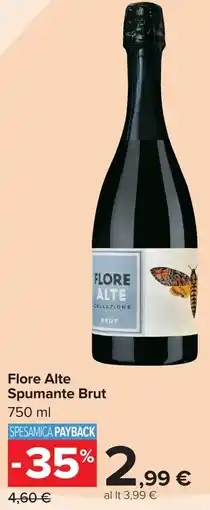 Carrefour Market Flore Alte Spumante Brut offerta