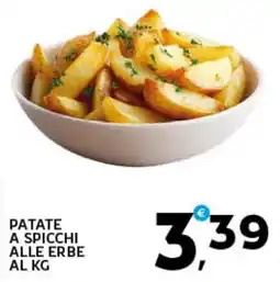 Extra Supermercati Patate a spicchi alle erbe offerta