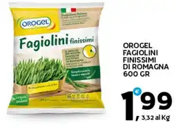 Extra Supermercati Orogel fagiolini finissimi di romagna offerta