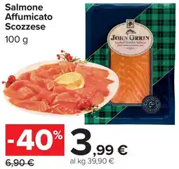 Carrefour Market Salmone Affumicato Scozzese offerta