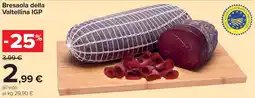 Carrefour Market Bresaola della Valtellina IGP offerta