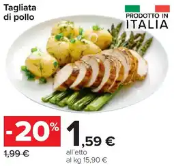 Carrefour Market Tagliata di pollo offerta